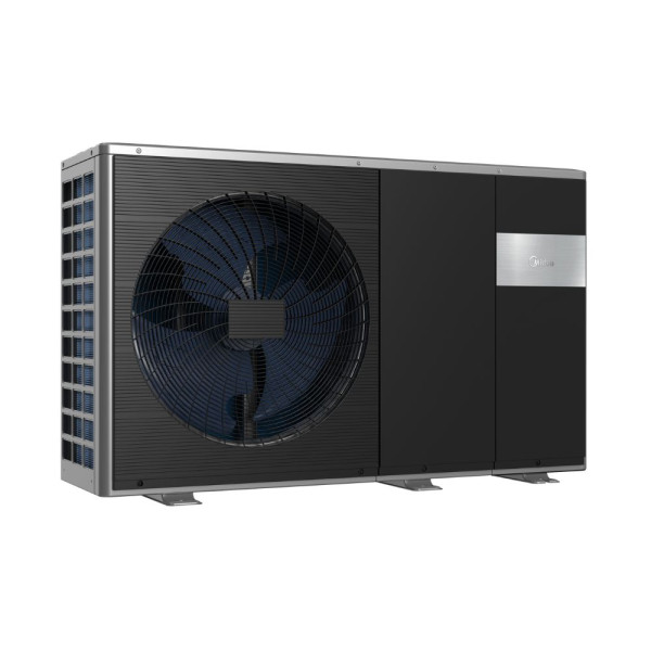 Midea MHC-V6W/D2N8-B2E30 monoblokkos M-Thermal (R32, 6 kW, 1 fázis, fűtőbetét 3 kW, fekete)