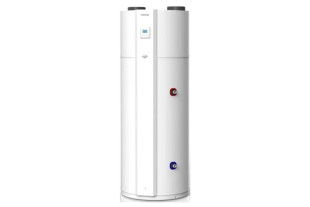 Toshiba HWS-G2601ENXR-E ESTIA HMV tároló (260 liter, 60°C, R134a, deluxe+ kivitel, szolár hőcserélő) tartalék keringetőszivattyúval