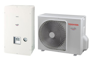 Toshiba HWT-801HW-E / HWT-1101XWHT6W-E ESTIA Hydrobox (R32, 1 fázis, 6 kW-os elektromos patronnal)
