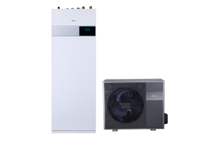 Midea MHA-V6W/D2N8-B2H2-IWT240 M-Thermal osztott hőszivattyú (R32, 6 kW, 1 fázis, 240l, fekete)